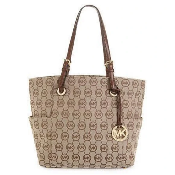 MICHAEL KORS • Leather Bag Charm Logo Ornament Accessory - Picture 2 of 4